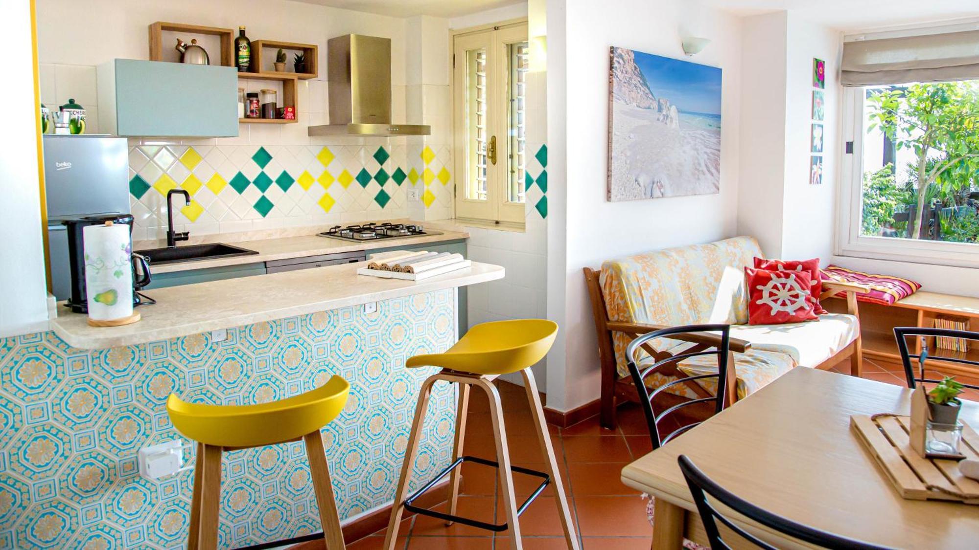 Ferienwohnung Casa Delta Delle Acque Vista Spettacolare E Giardino Cala Gonone Exterior foto
